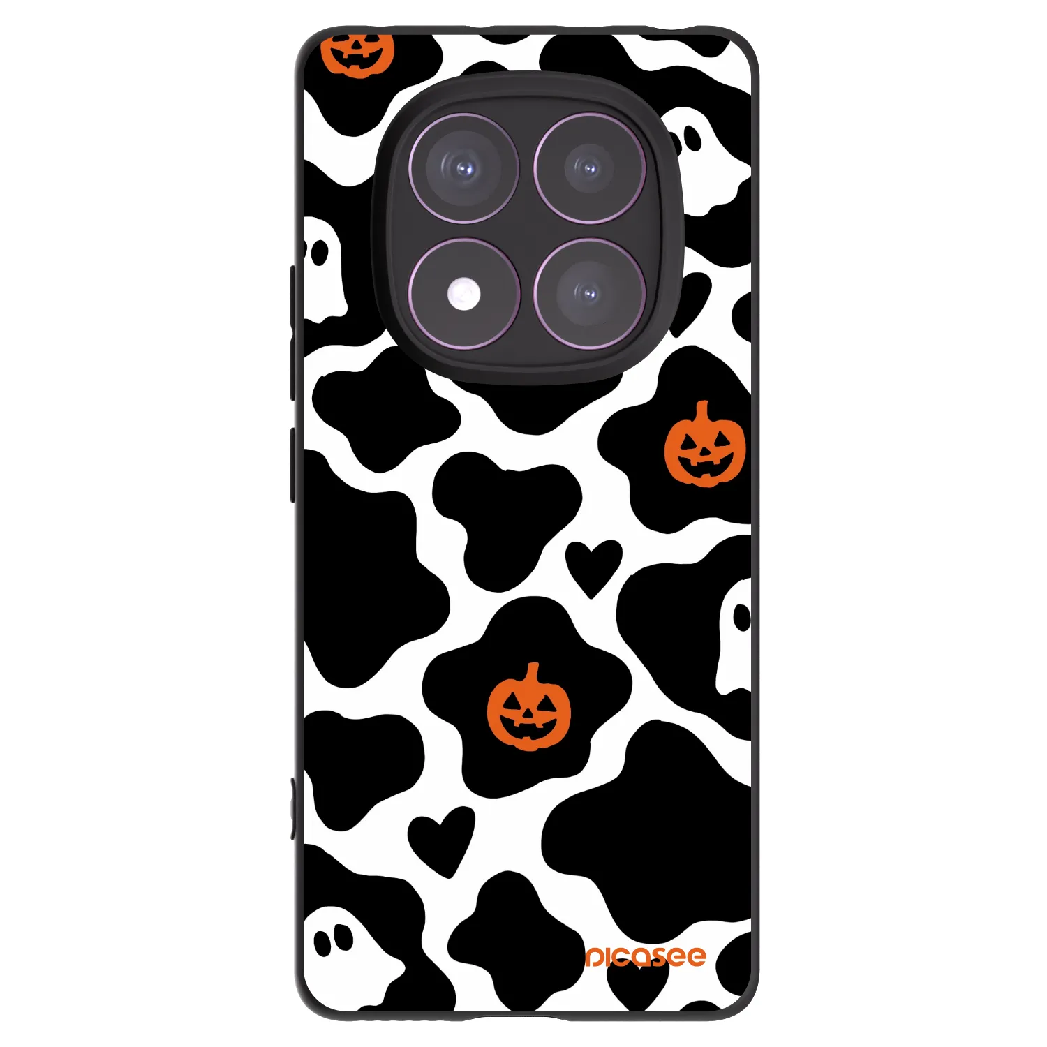 Picasee crna silikonska maskica za Xiaomi Redmi Note 14 Pro 4G - Boow