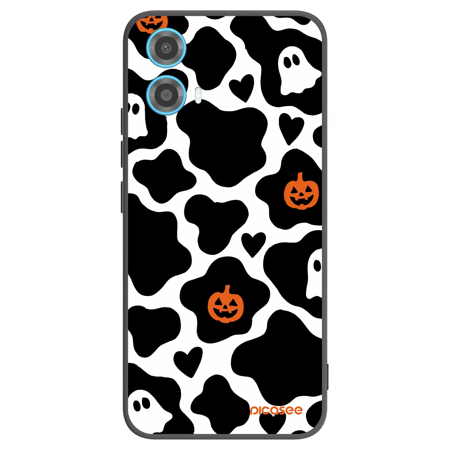 Picasee crna silikonska maskica za Motorola Moto G34 5G - Boow