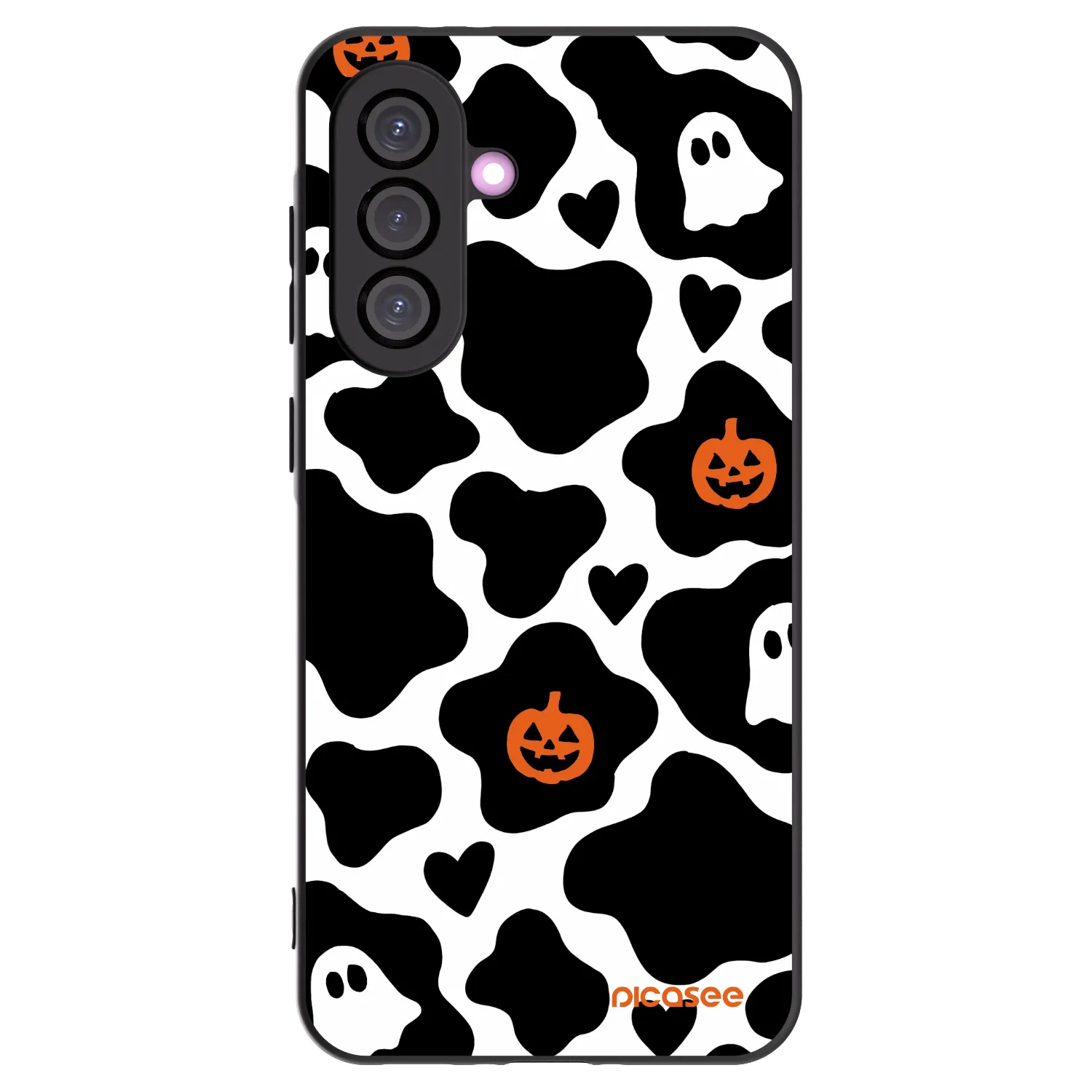 Picasee crna silikonska maskica za Samsung Galaxy A56 5G A566B - Boow