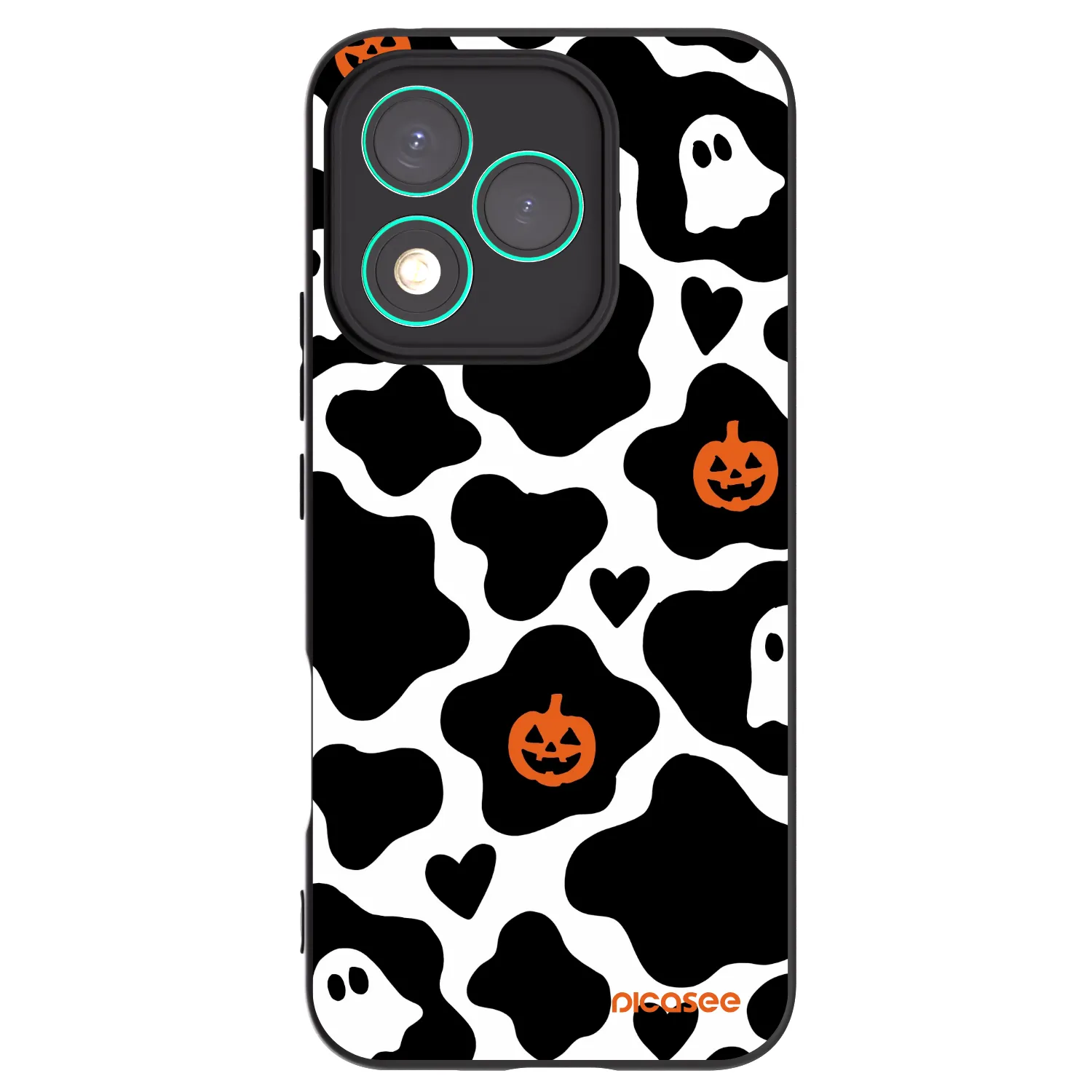 Picasee crna silikonska maskica za Honor 400 Lite 5G - Boow