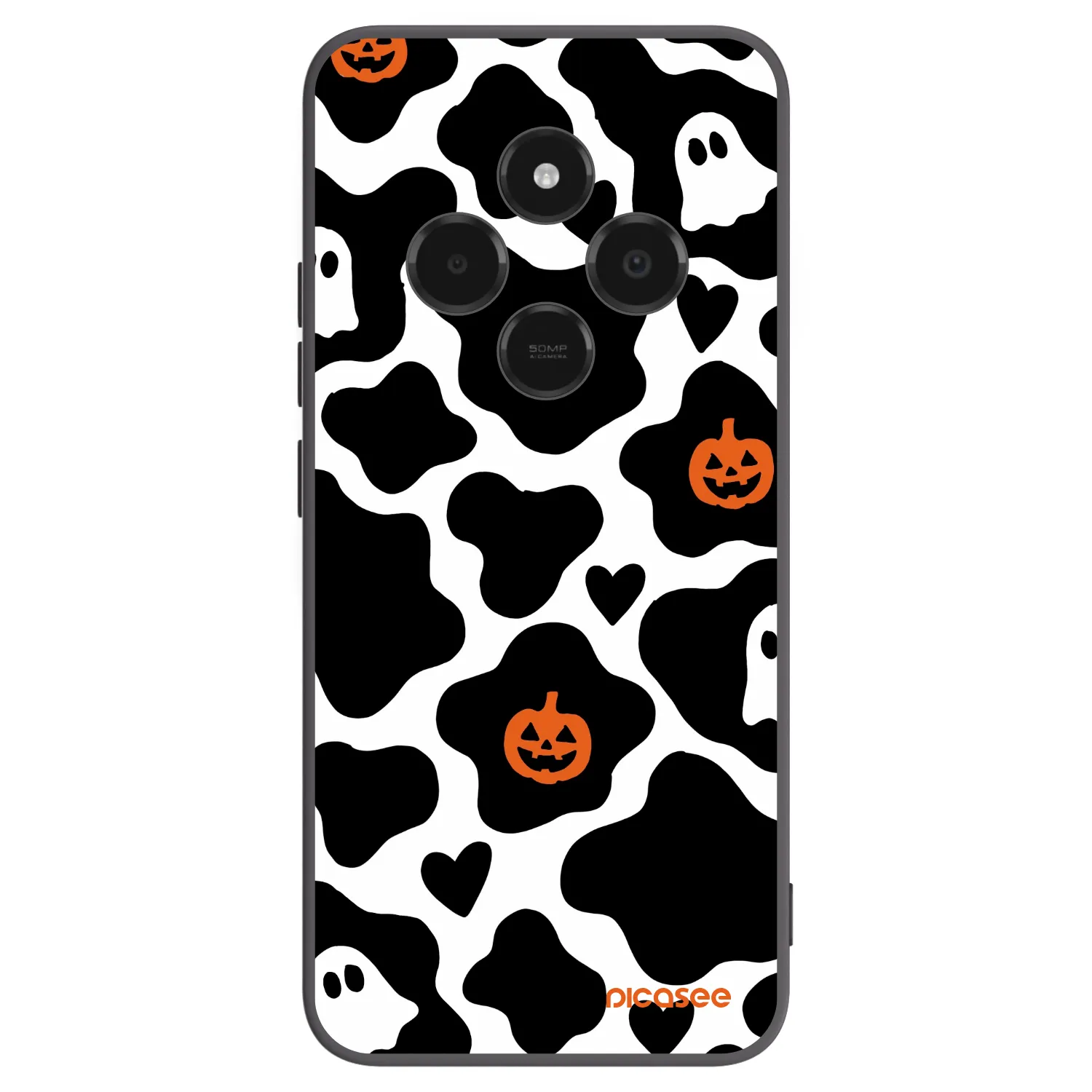 Picasee crna silikonska maskica za Xiaomi Poco C75 - Boow