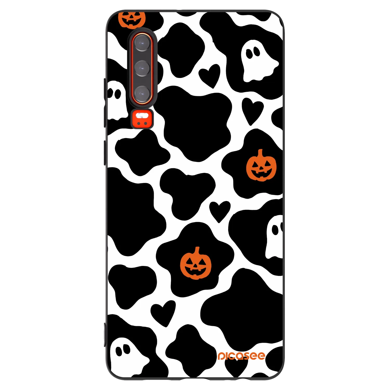 Picasee crna silikonska maskica za Huawei P30 - Boow
