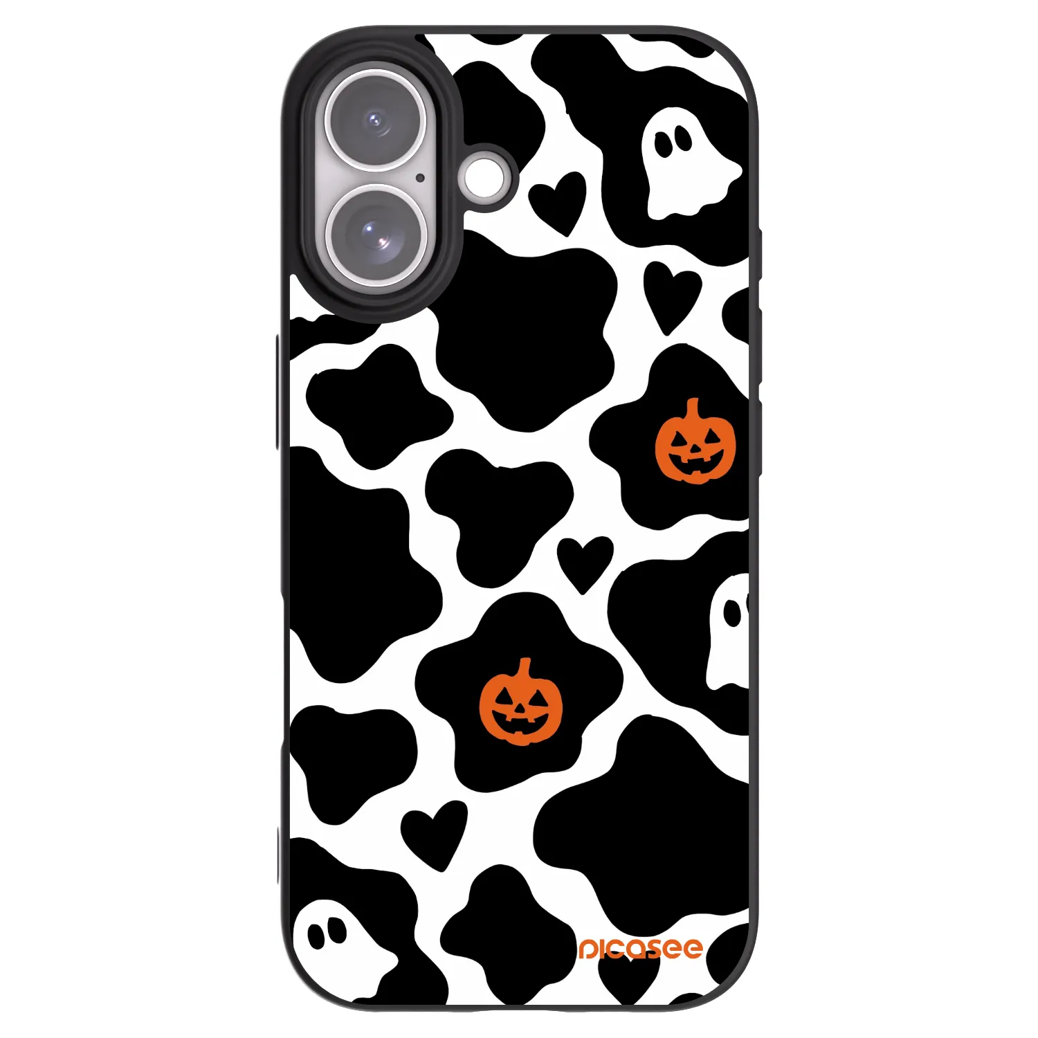 Picasee crna silikonska maskica za Apple iPhone 17 - Boow