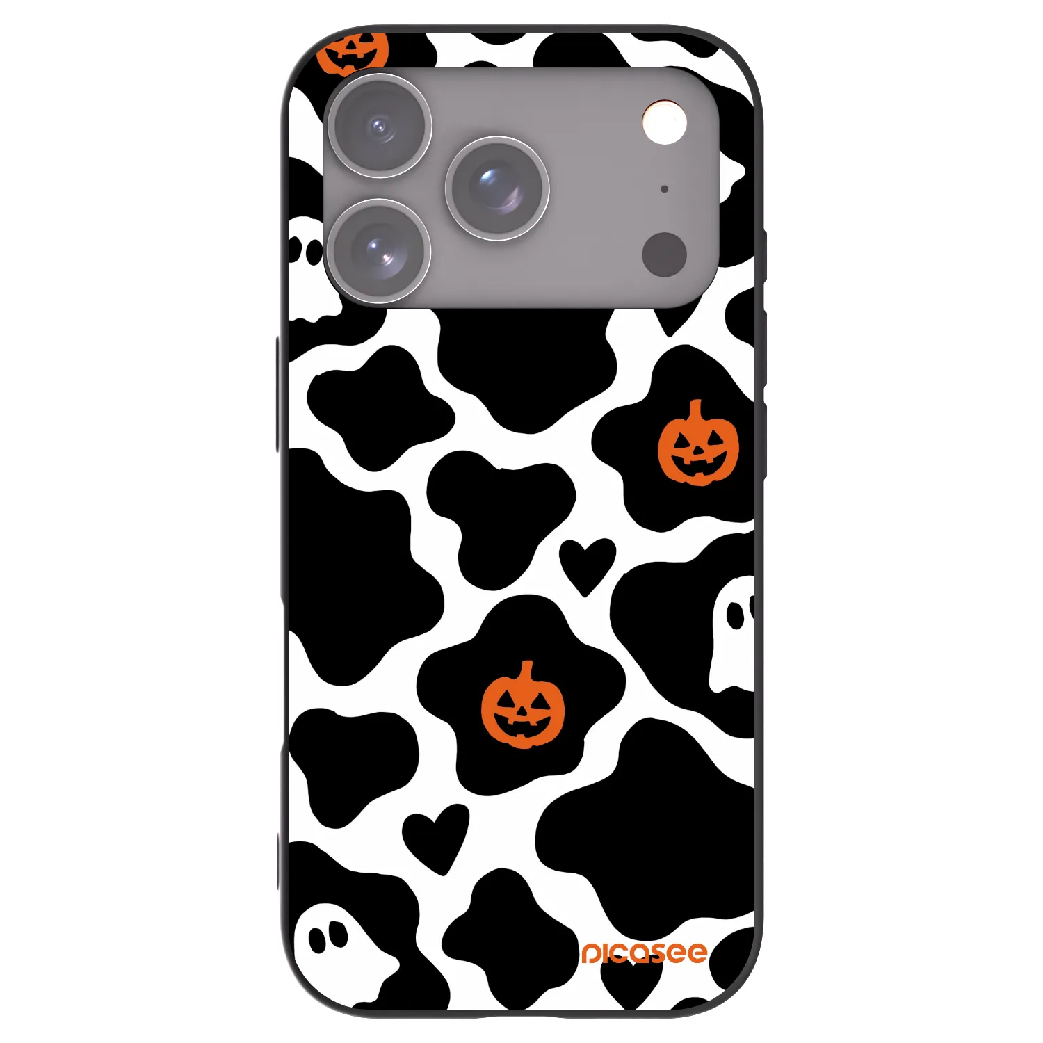 Picasee crna silikonska maskica za Apple iPhone 17 Pro - Boow