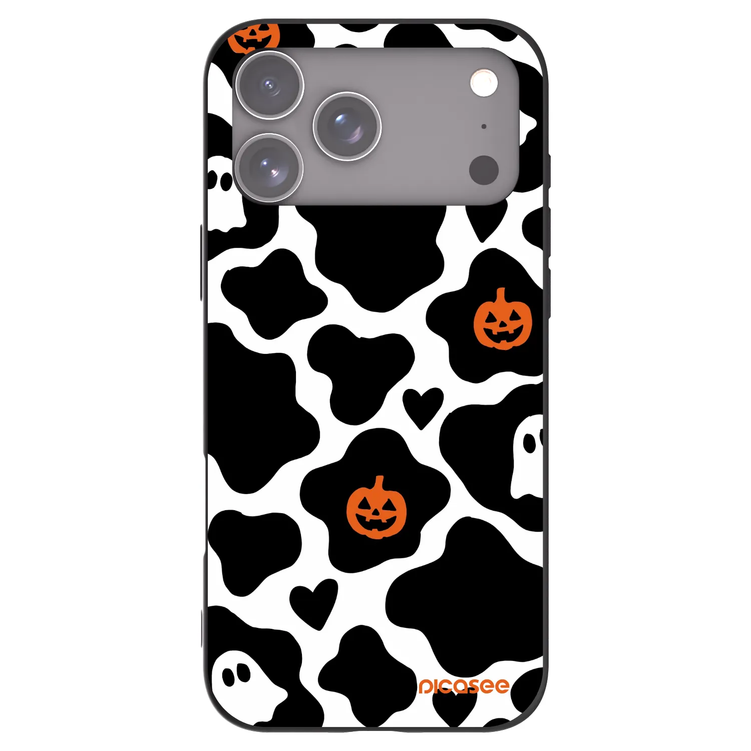 Picasee crna silikonska maskica za Apple iPhone 17 Pro Max - Boow