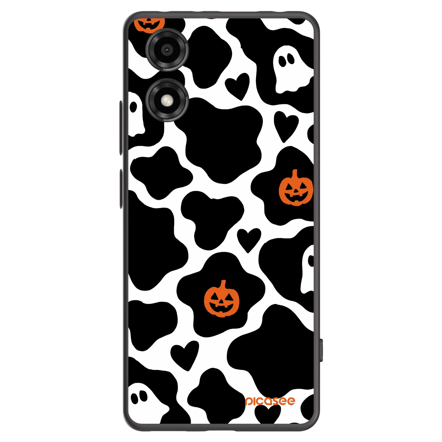 Picasee crna silikonska maskica za Motorola Moto E14 - Boow