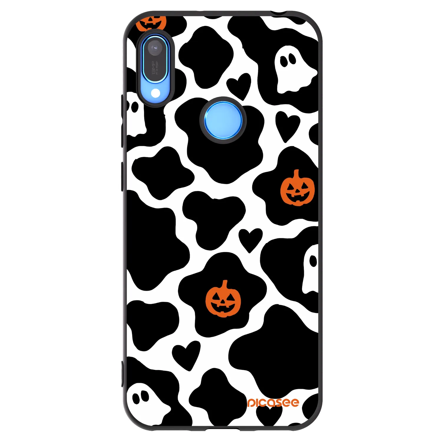 Picasee crna silikonska maskica za Huawei Y6 2019 - Boow