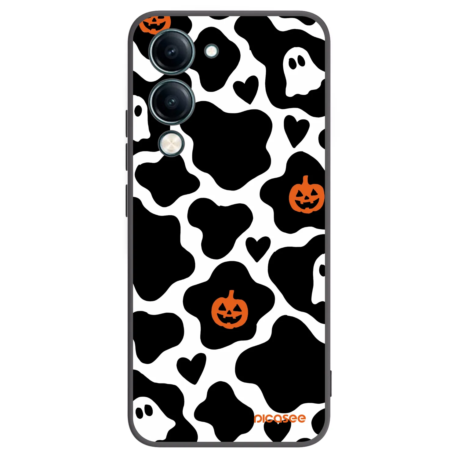 Picasee crna silikonska maskica za Vivo Y29s 5G - Boow