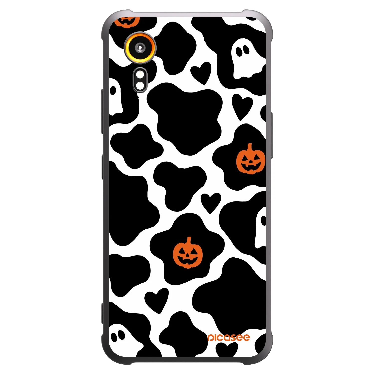 Picasee crna silikonska maskica za Samsung Galaxy XCover 7 - Boow