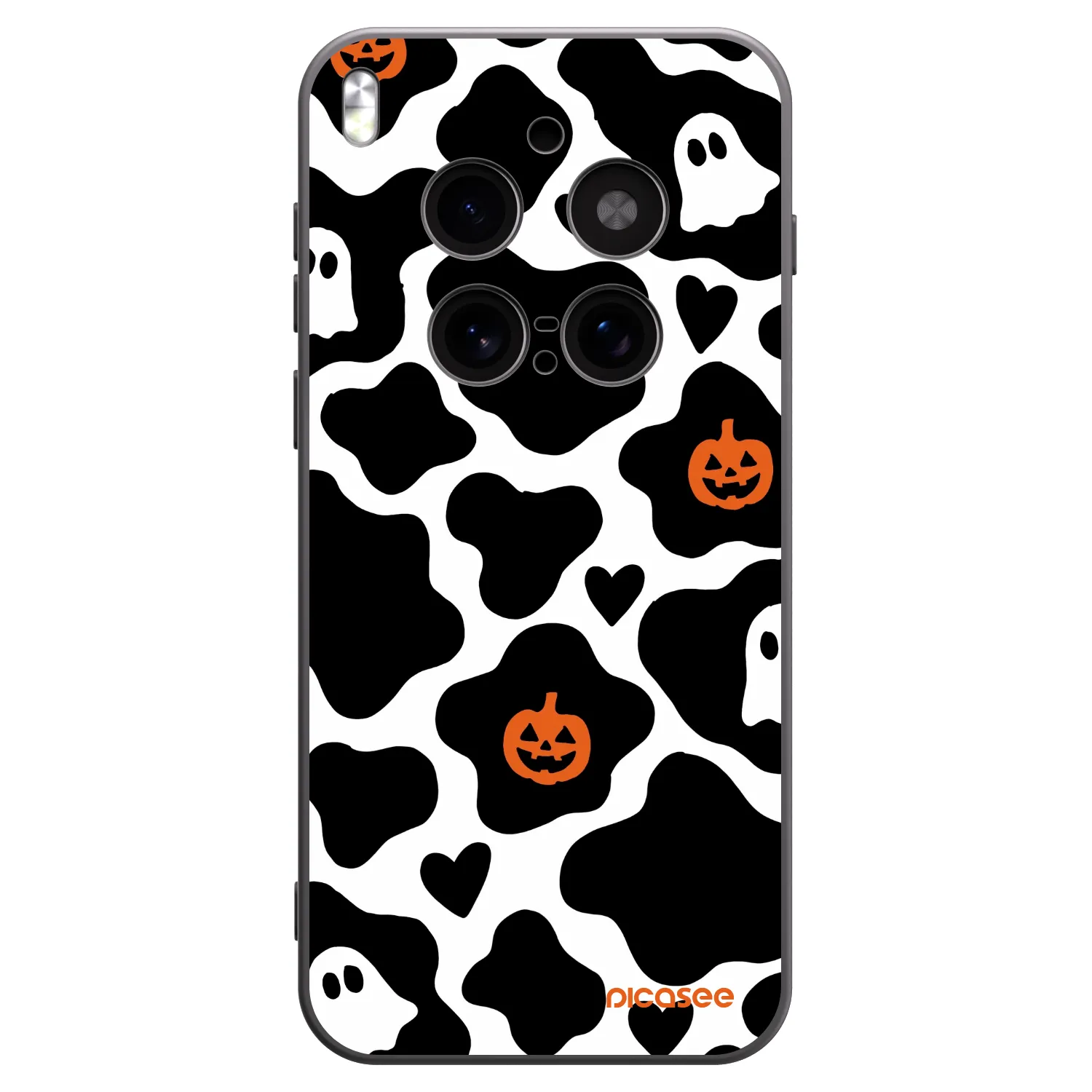 Picasee crna silikonska maskica za Vivo X300 Pro - Boow
