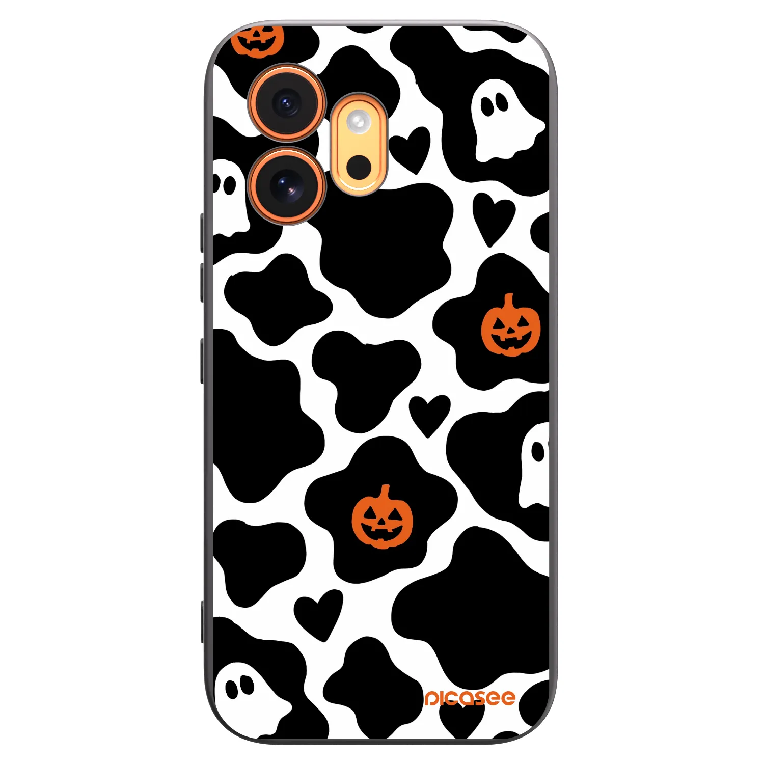 Picasee crna silikonska maskica za Honor 600 - Boow