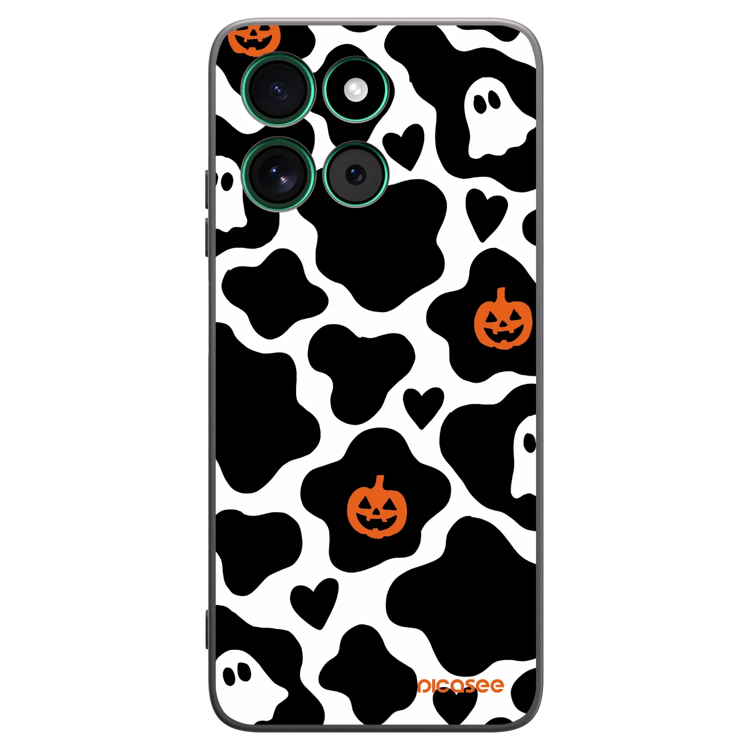 Picasee crna silikonska maskica za Motorola Moto G57 Power - Boow