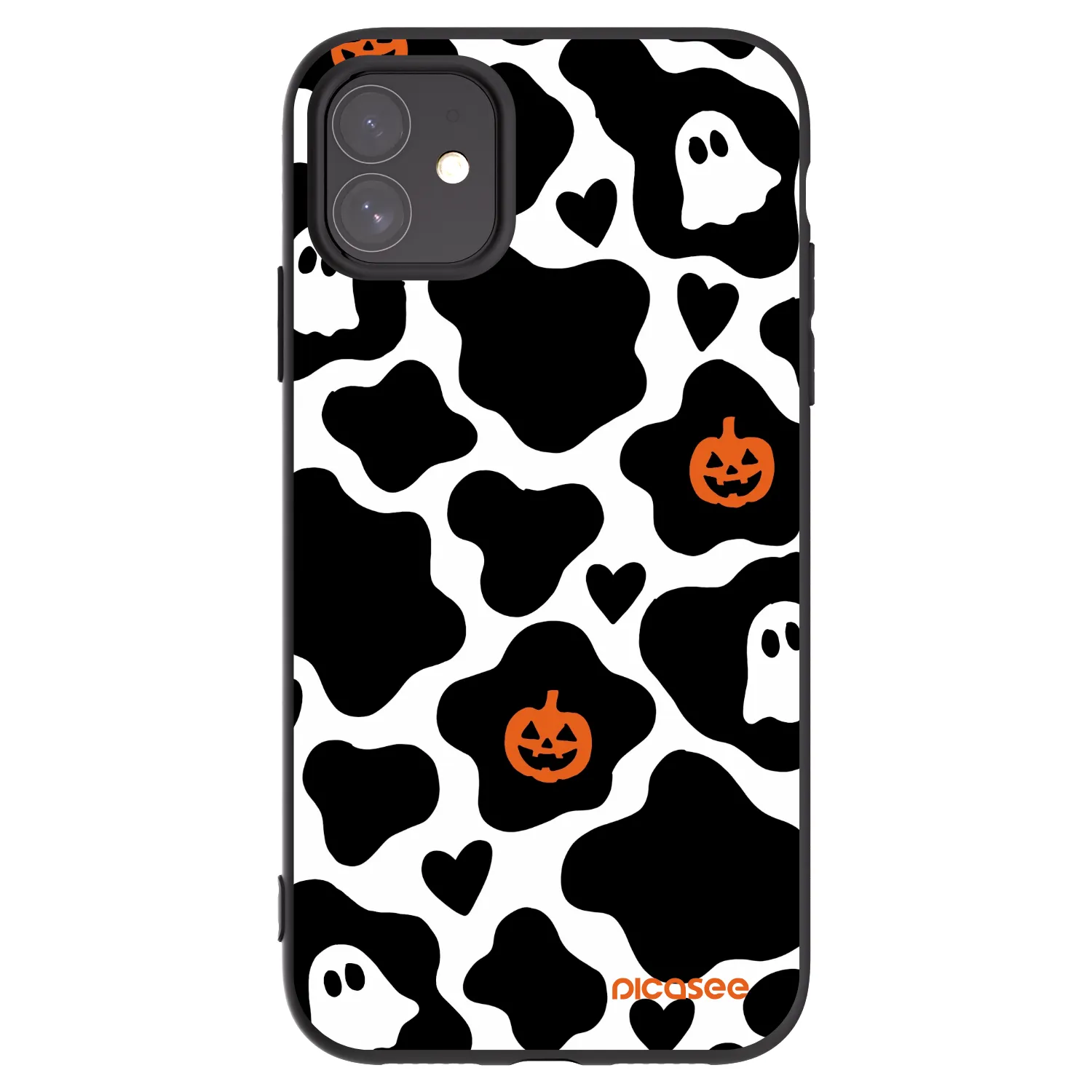 Picasee crna silikonska maskica za Apple iPhone 11 - Boow