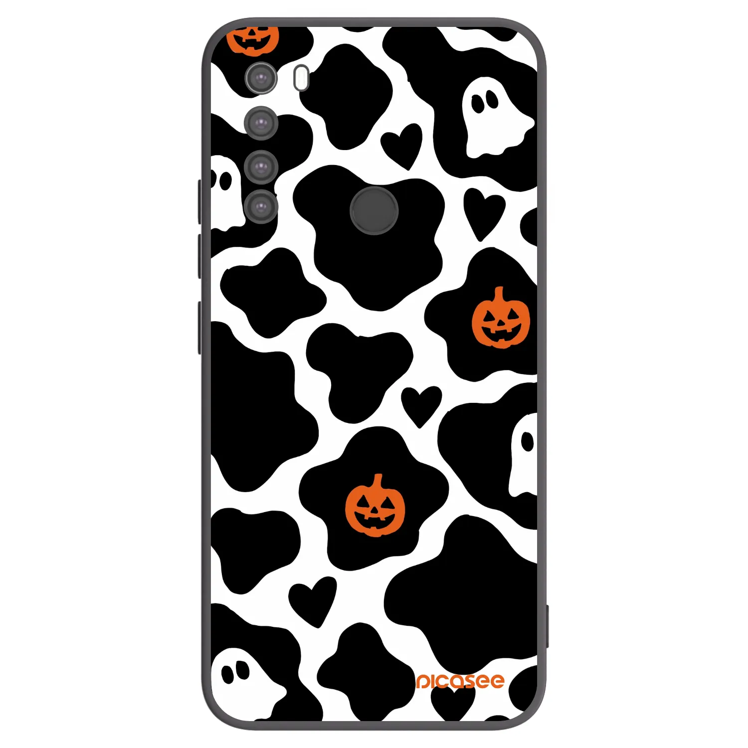Picasee crna silikonska maskica za Xiaomi Redmi Note 8 - Boow