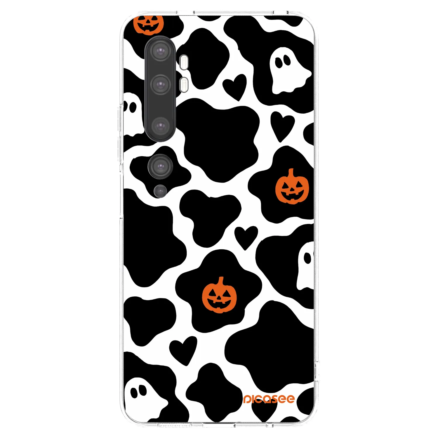 Picasee silikonska prozirna maskica za Xiaomi Mi Note 10 (Pro) - Boow