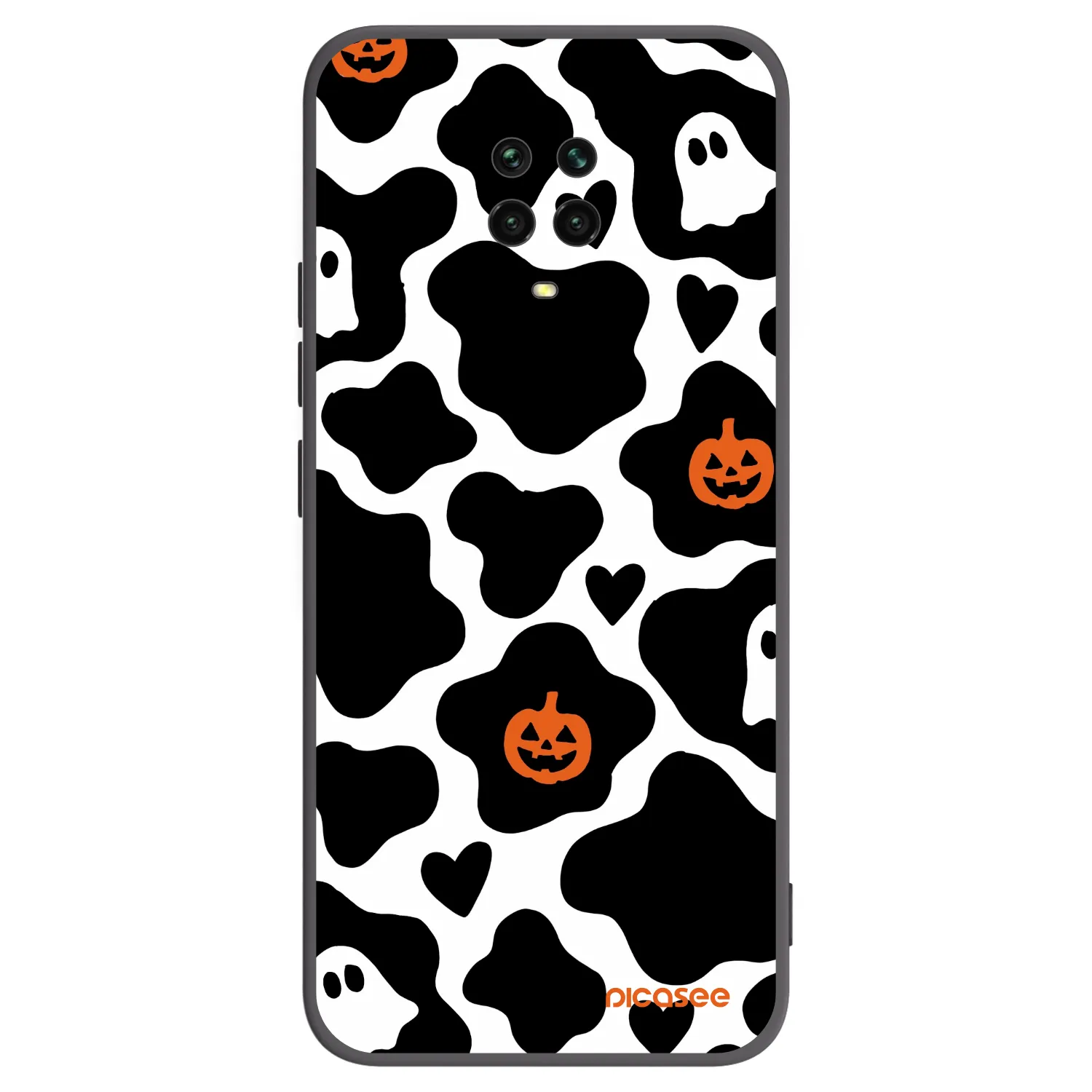 Picasee crna silikonska maskica za Xiaomi Redmi Note 9 Pro - Boow