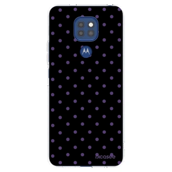 Picasee silikonska prozirna maskica za Motorola Moto G9 Play - Flickers