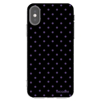 Picasee silikonska prozirna maskica za Apple iPhone X/XS - Flickers