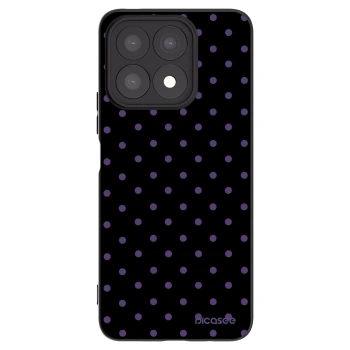 Picasee crna silikonska maskica za Honor X8a - Flickers