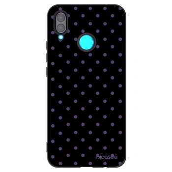 Picasee crna silikonska maskica za Huawei Nova 3 - Flickers