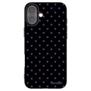 Picasee crna silikonska maskica za Apple iPhone 16 Plus - Flickers