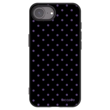 Picasee crna silikonska maskica za Apple iPhone 16e - Flickers