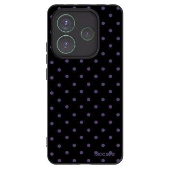 Picasee crna silikonska maskica za Xiaomi Redmi Note 14 5G - Flickers