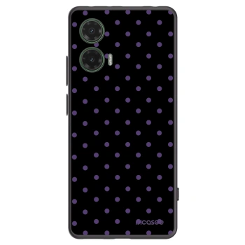 Picasee crna silikonska maskica za Motorola Moto G35 5G - Flickers