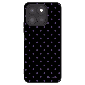 Picasee crna silikonska maskica za Honor X8c - Flickers