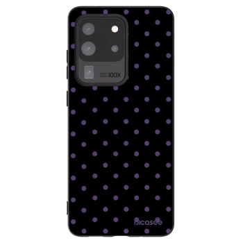 Picasee crna silikonska maskica za Samsung Galaxy S20 Ultra 5G G988F - Flickers