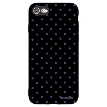 Picasee crna silikonska maskica za Apple iPhone SE 2020 - Flickers
