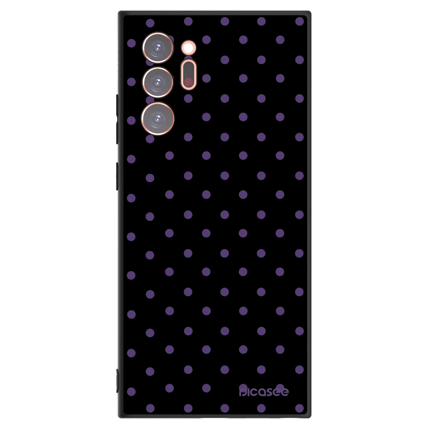 Picasee crna silikonska maskica za Samsung Galaxy Note 20 Ultra - Flickers