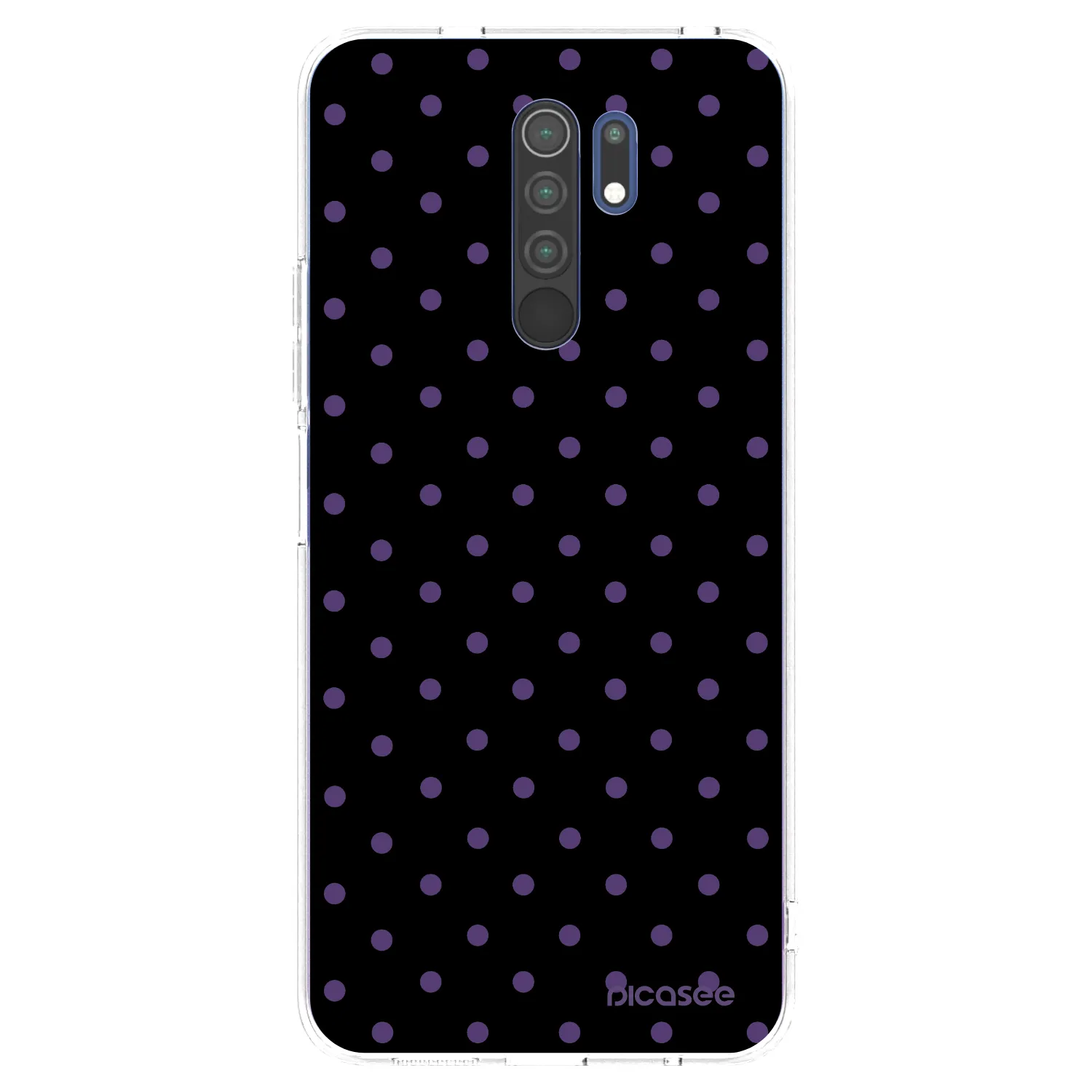 Picasee silikonska prozirna maskica za Xiaomi Redmi 9 - Flickers