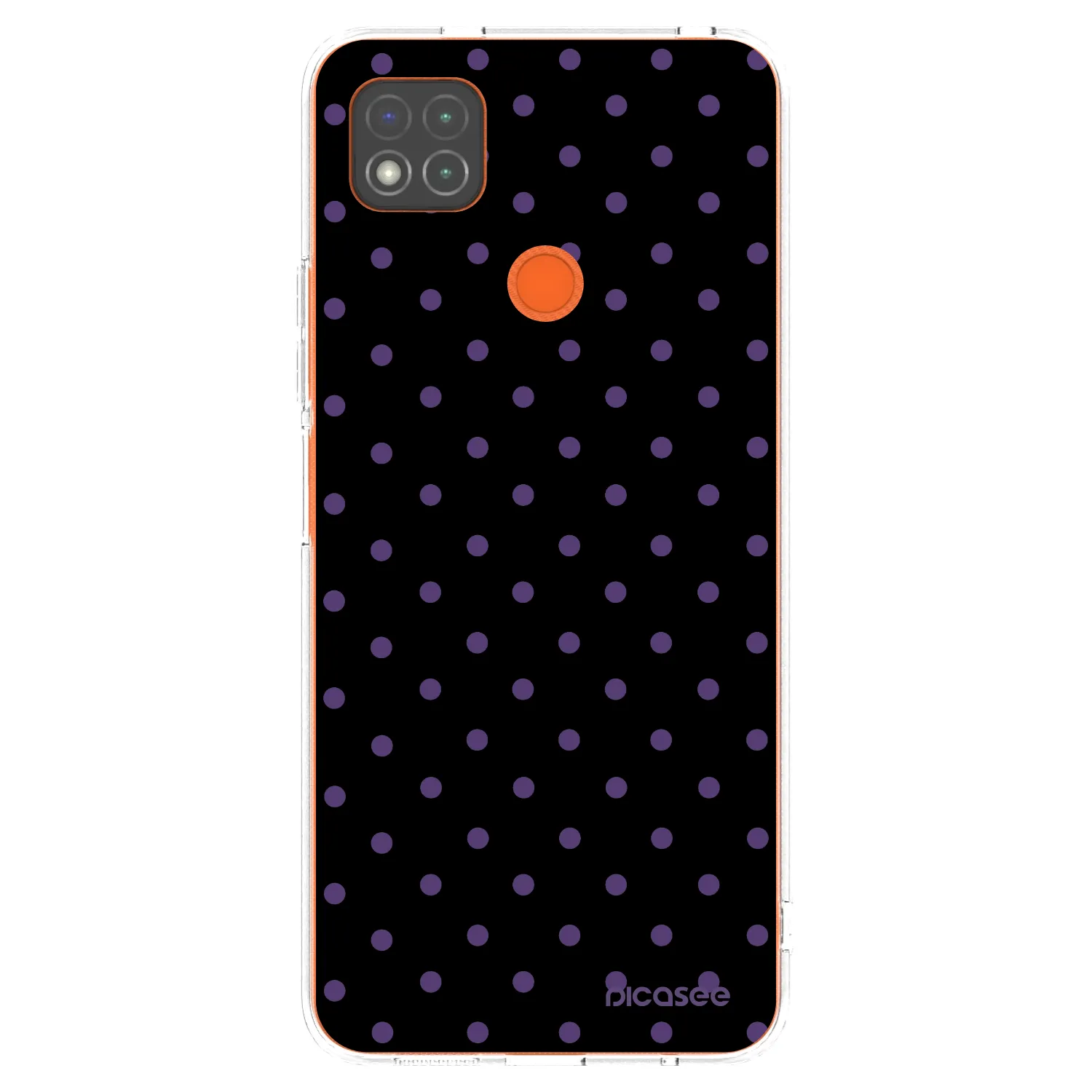 Picasee silikonska prozirna maskica za Xiaomi Redmi 9C - Flickers