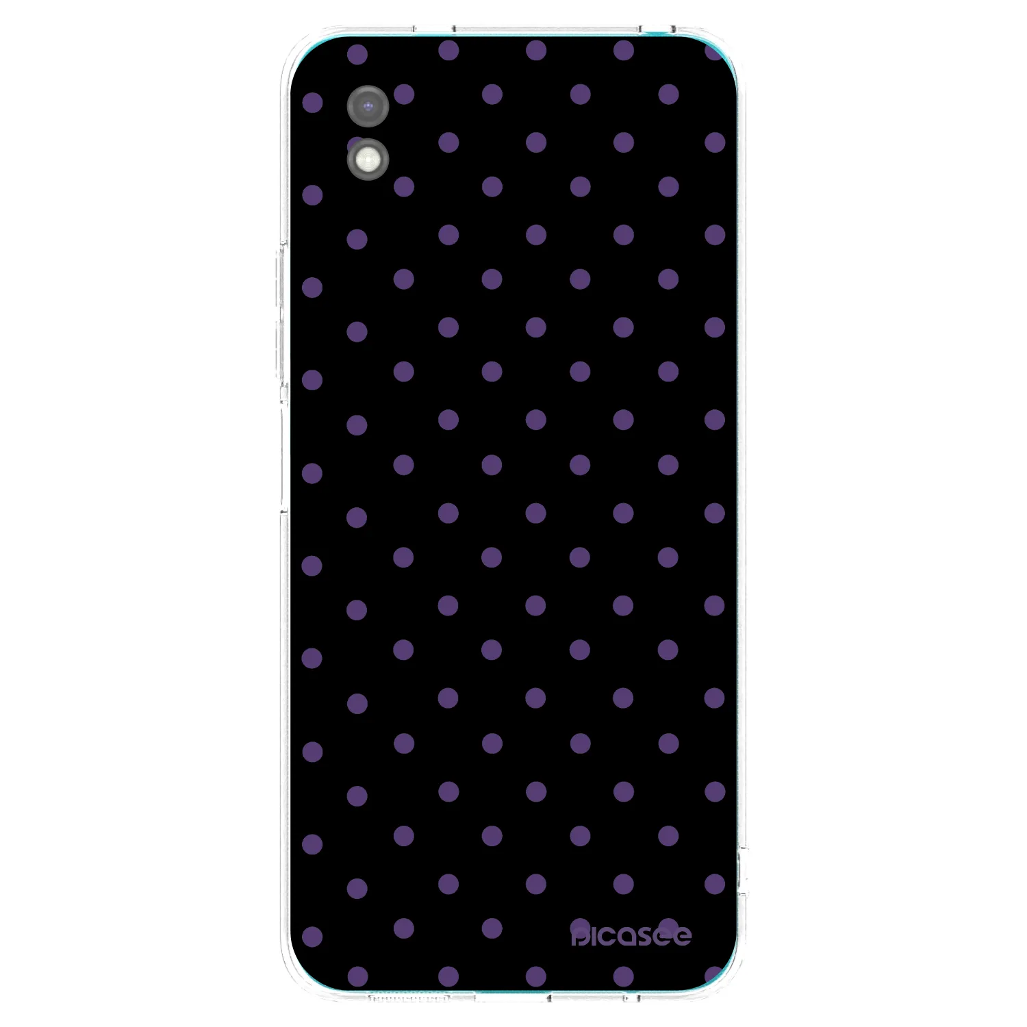 Picasee crna silikonska maskica za Xiaomi Redmi 9A - Flickers