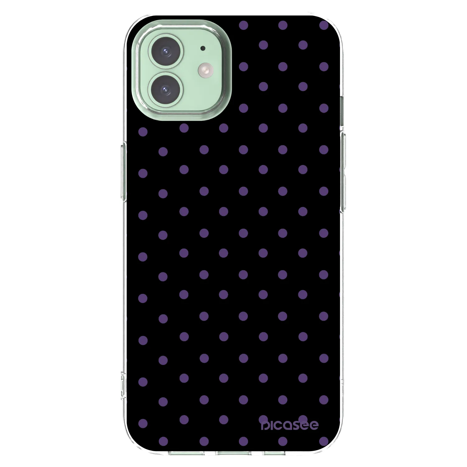 Picasee silikonska prozirna maskica za Apple iPhone 12 - Flickers