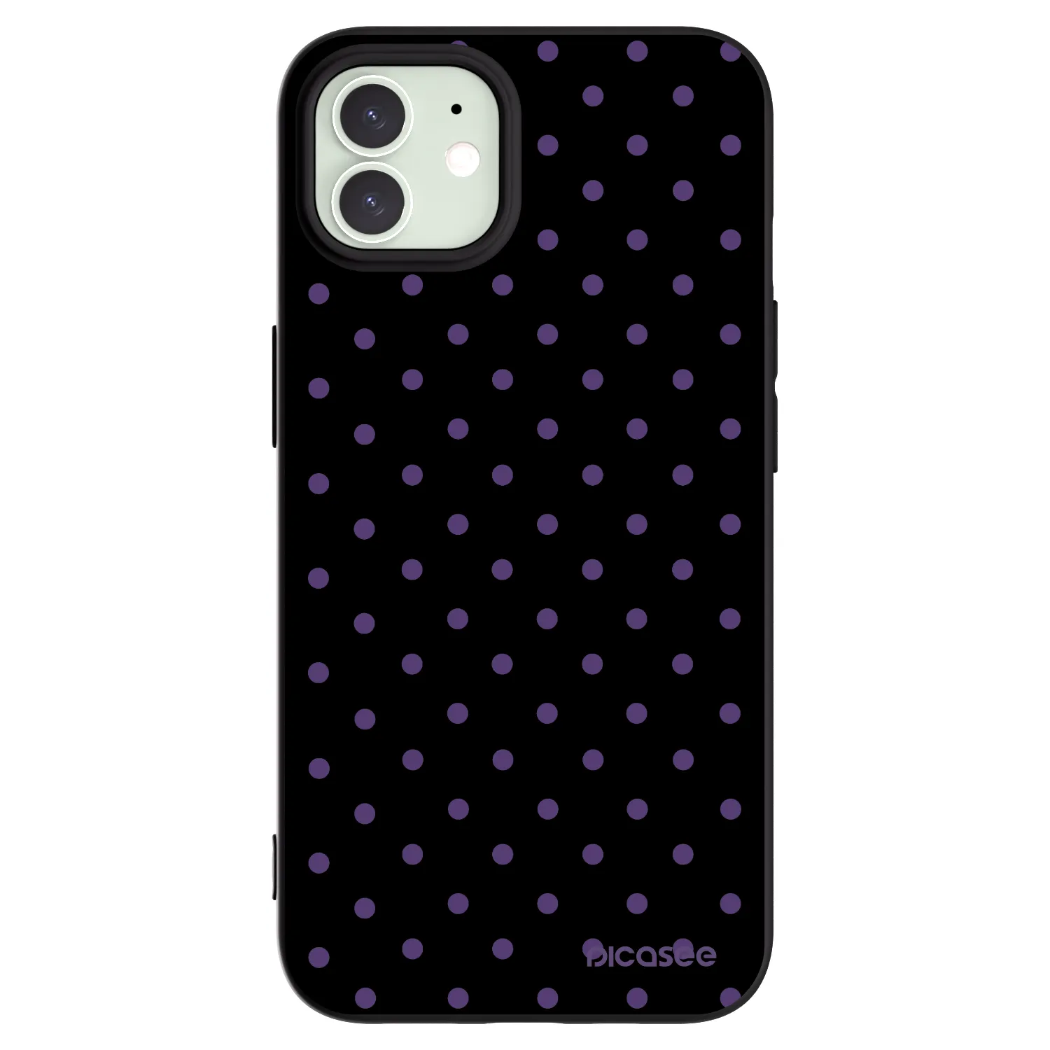 Picasee crna silikonska maskica za Apple iPhone 12 Pro - Flickers