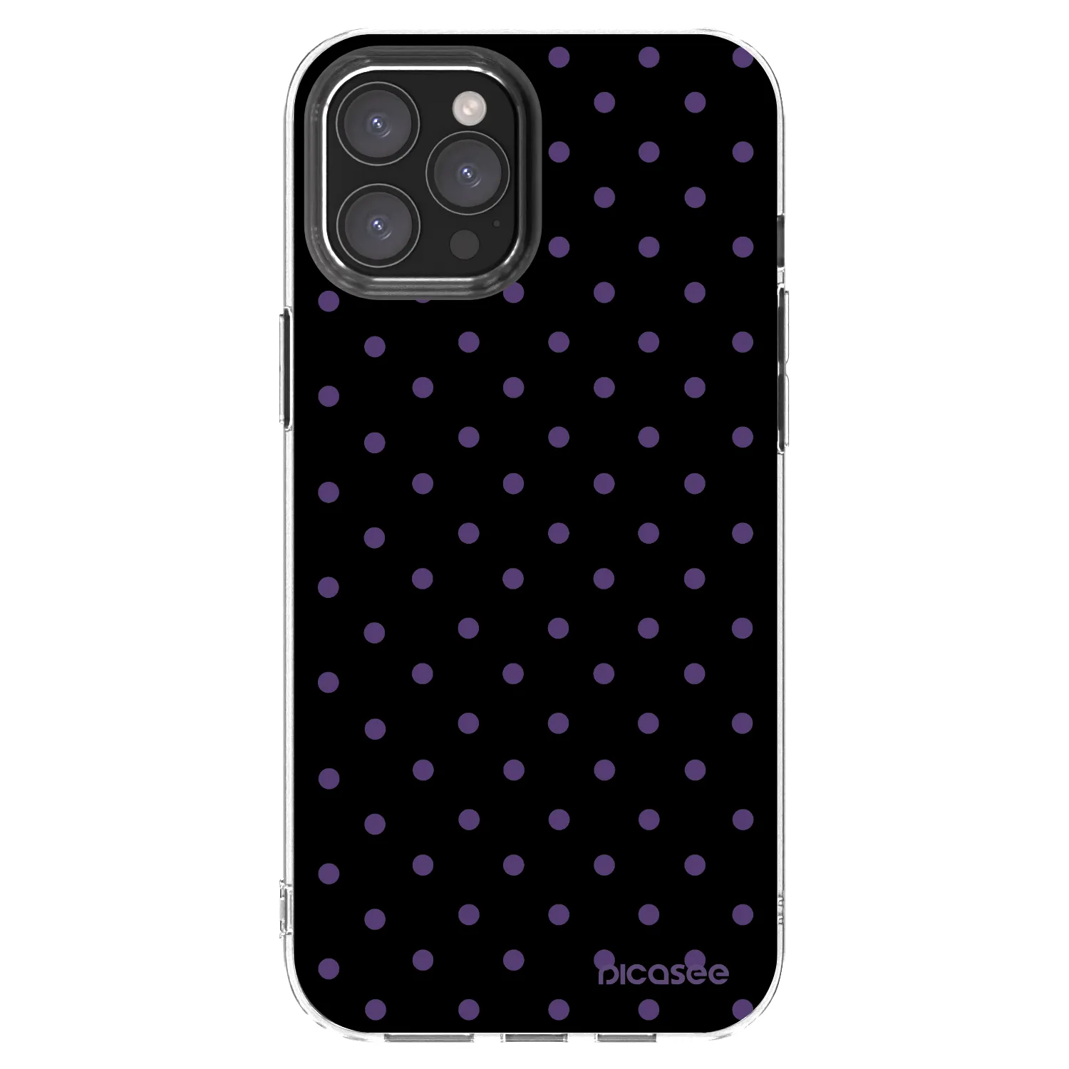 Picasee silikonska prozirna maskica za Apple iPhone 12 Pro Max - Flickers