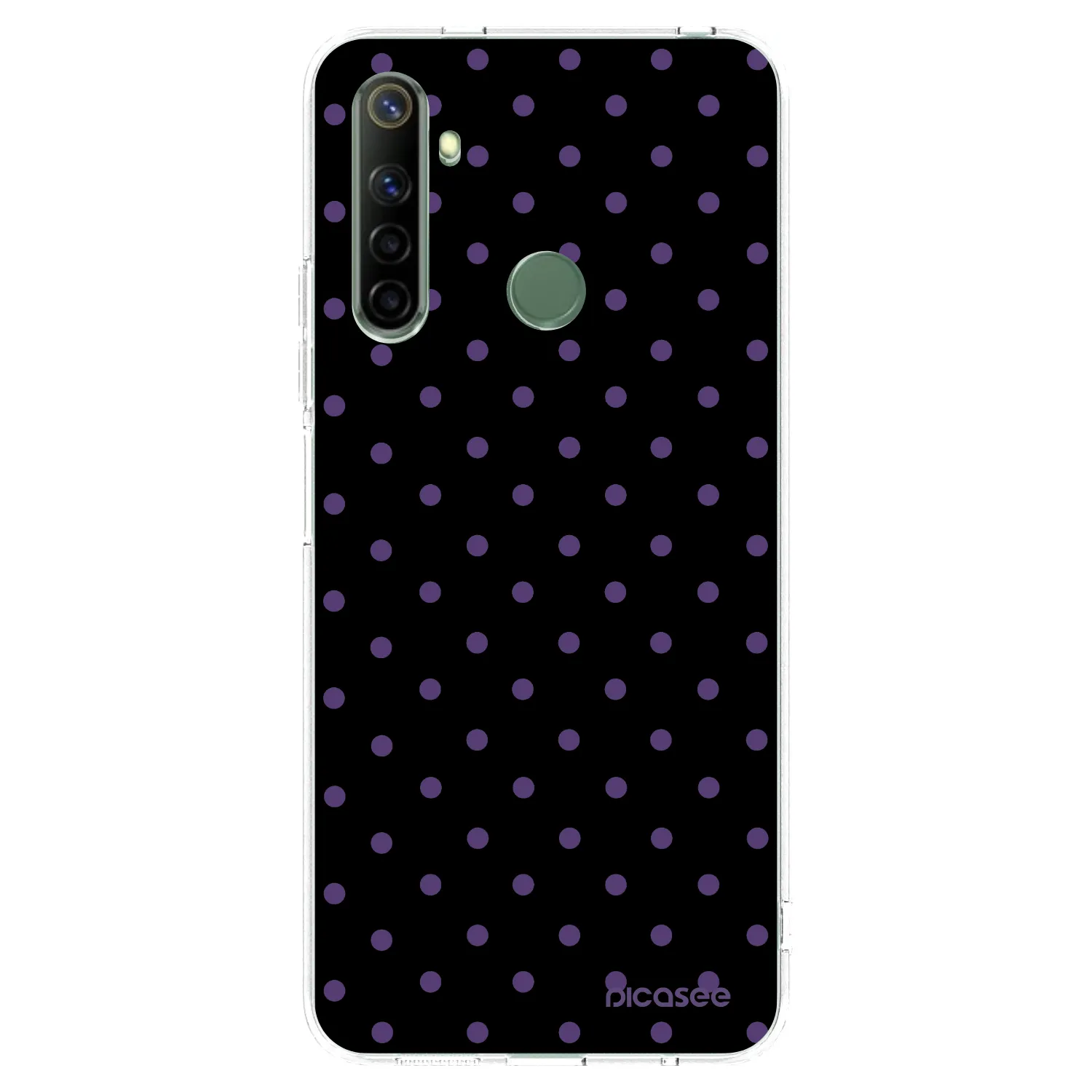 Picasee silikonska prozirna maskica za Realme 6i - Flickers