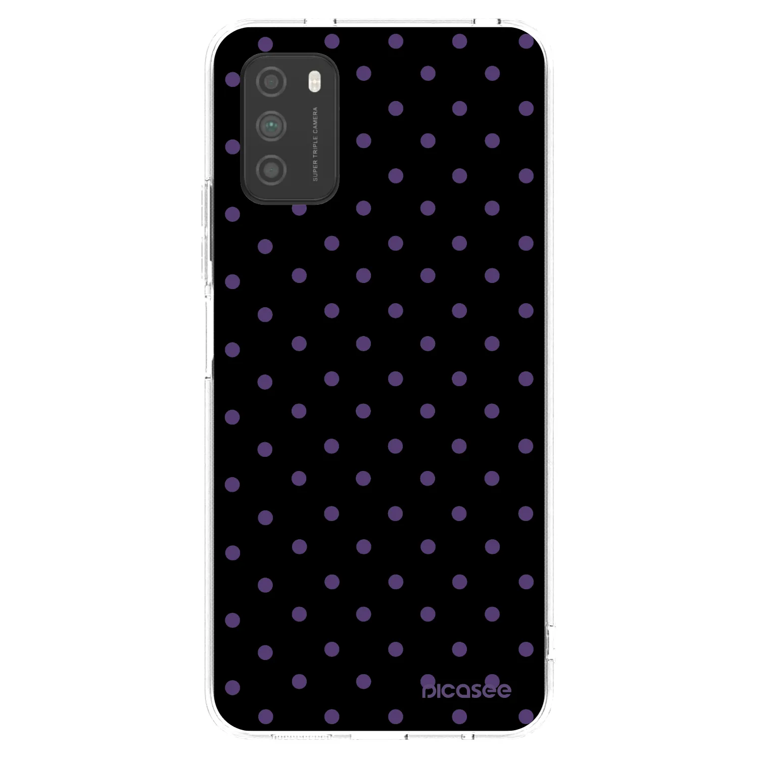 Picasee silikonska prozirna maskica za Xiaomi Poco M3 - Flickers
