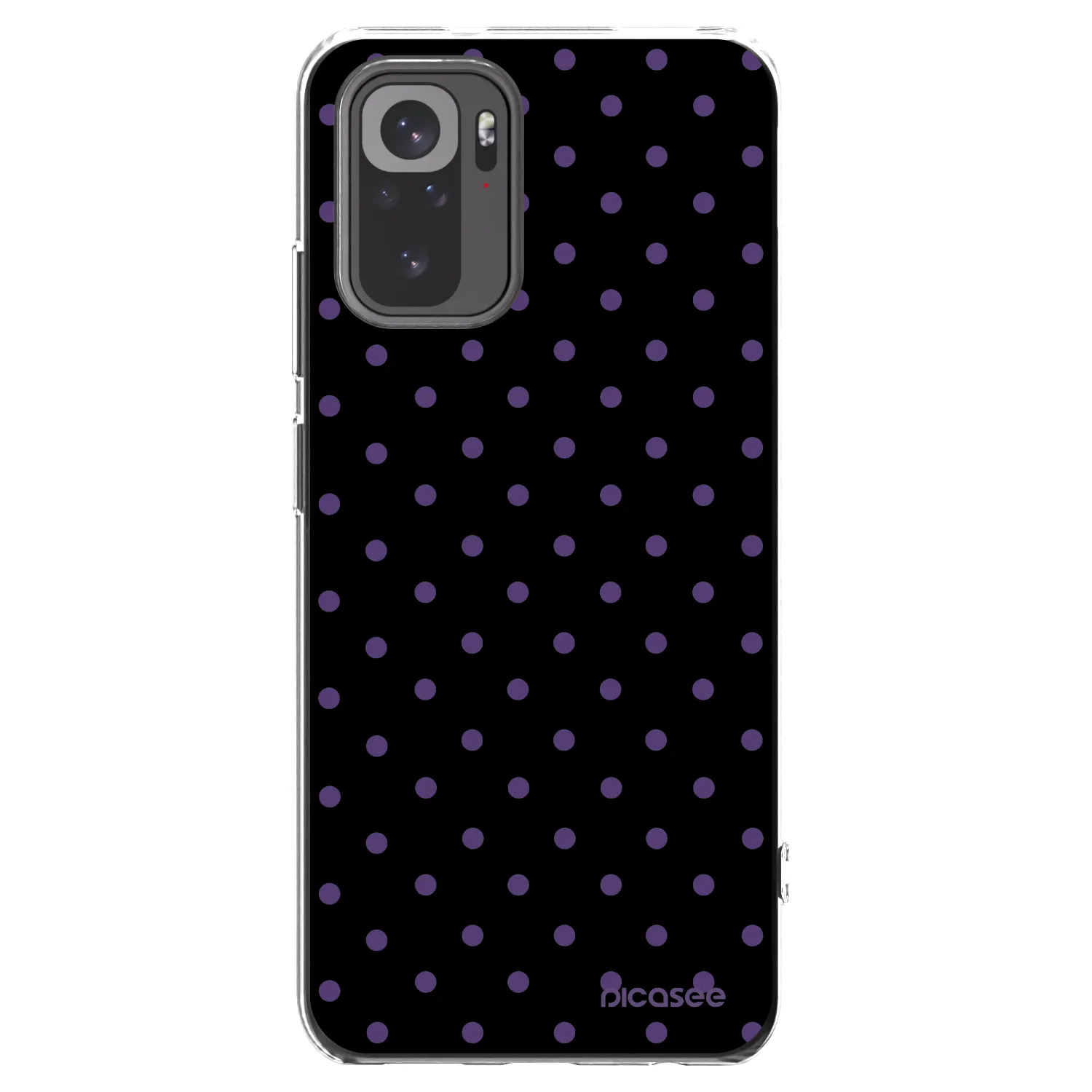 Picasee silikonska prozirna maskica za Xiaomi Redmi Note 10 - Flickers