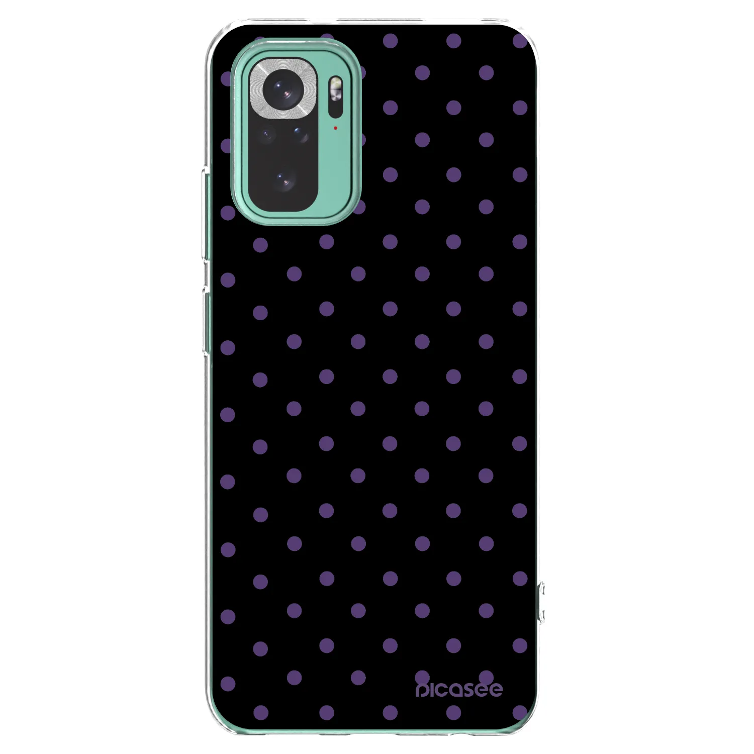 Picasee silikonska prozirna maskica za Xiaomi Redmi Note 10 Pro - Flickers