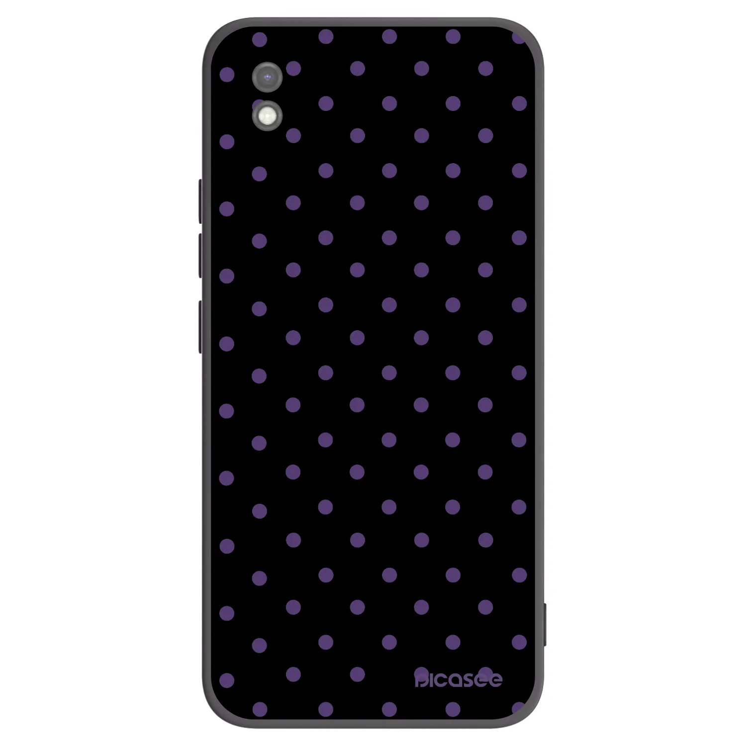 Picasee crna silikonska maskica za Xiaomi Redmi 9AT - Flickers