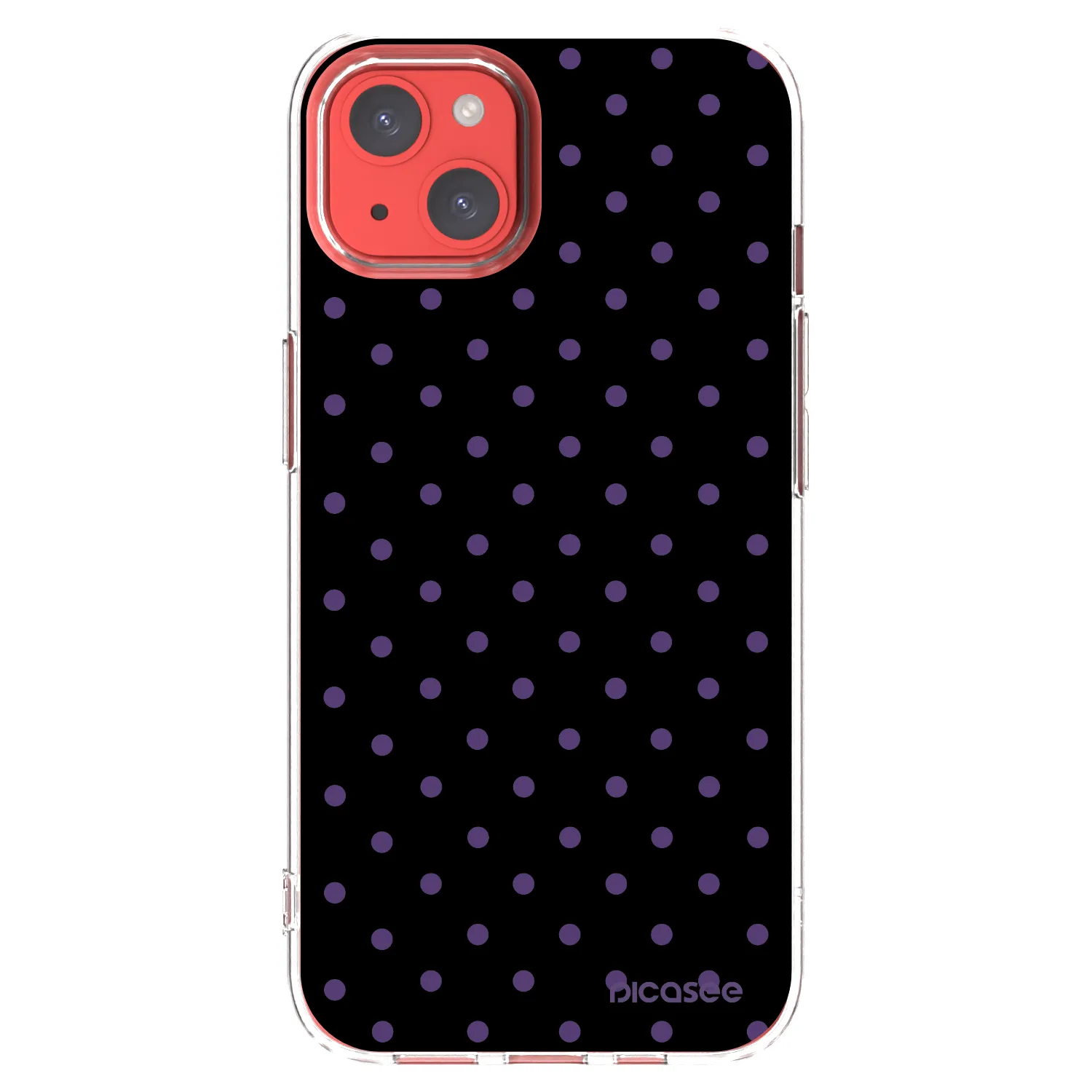 Picasee silikonska prozirna maskica za Apple iPhone 13 - Flickers