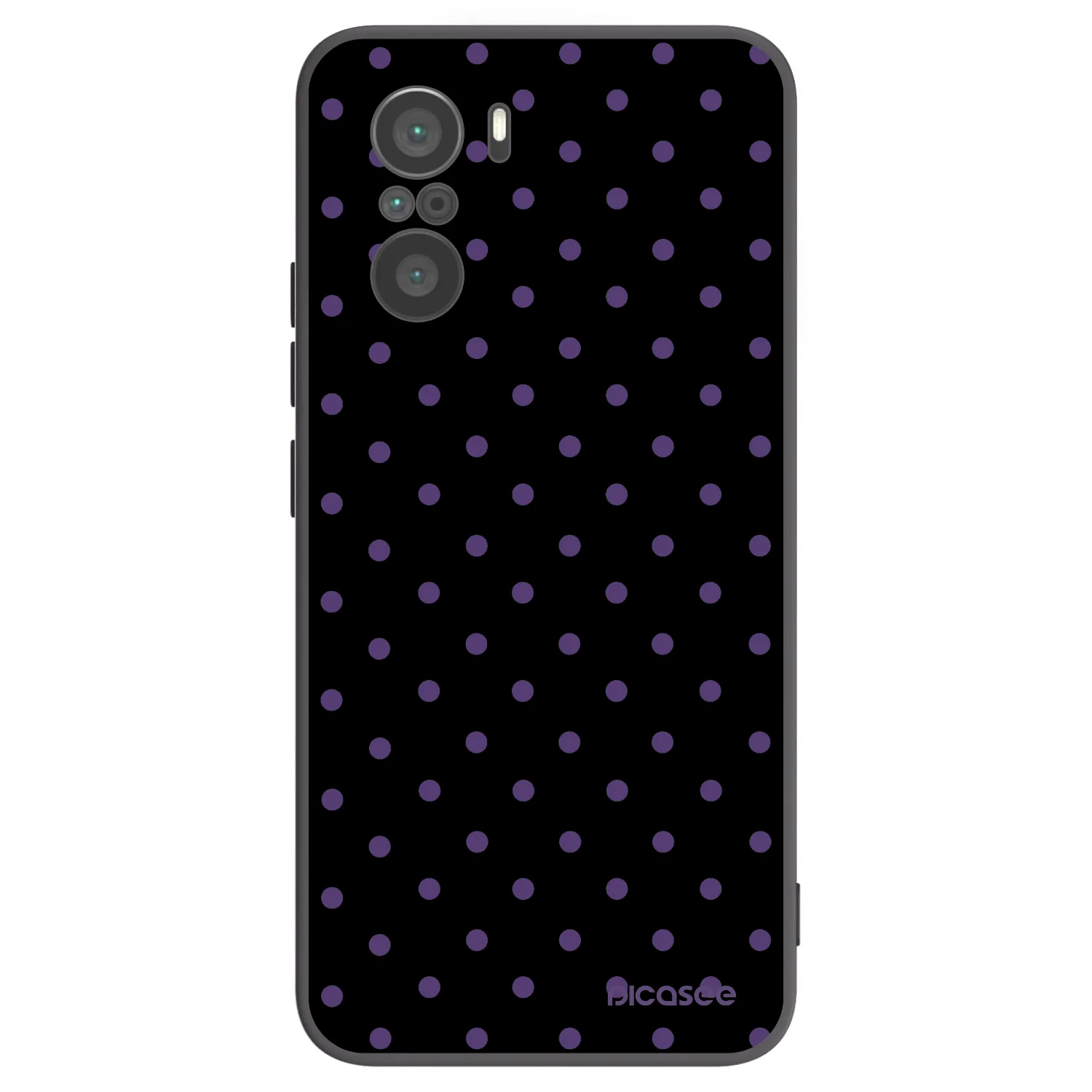 Picasee crna silikonska maskica za Xiaomi Poco F3 - Flickers
