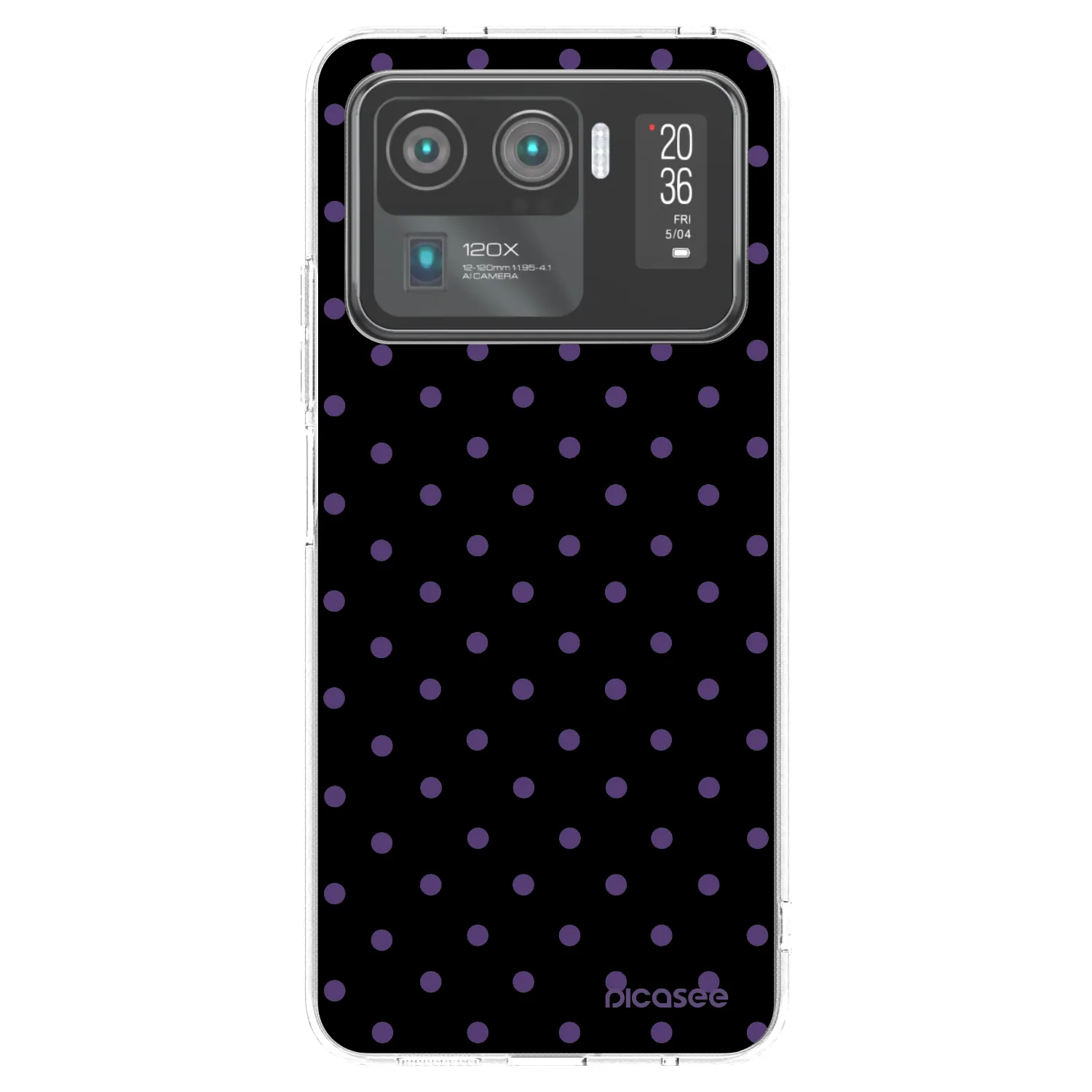 Picasee silikonska prozirna maskica za Xiaomi Mi 11 Ultra - Flickers
