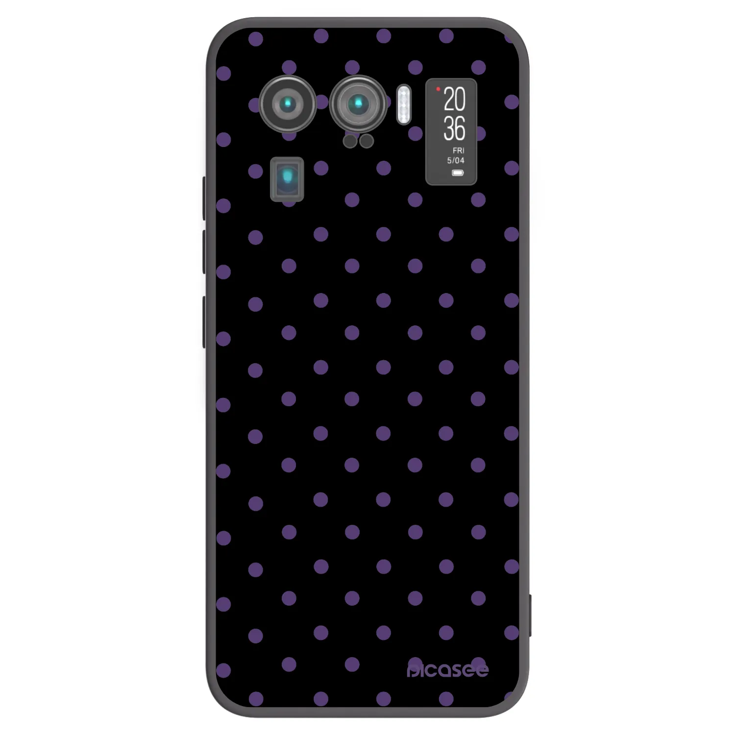 Picasee crna silikonska maskica za Xiaomi Mi 11 Ultra - Flickers