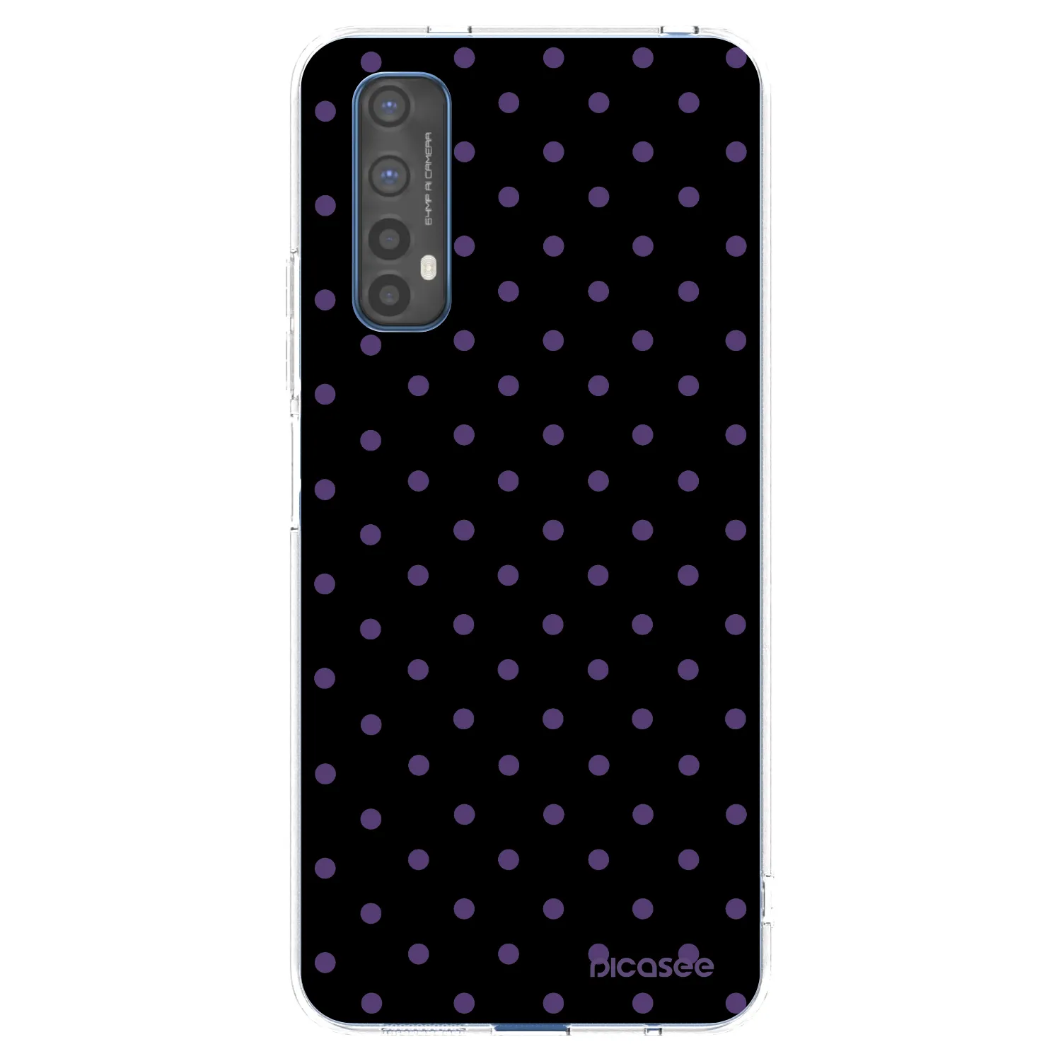 Picasee silikonska prozirna maskica za Realme 7 - Flickers