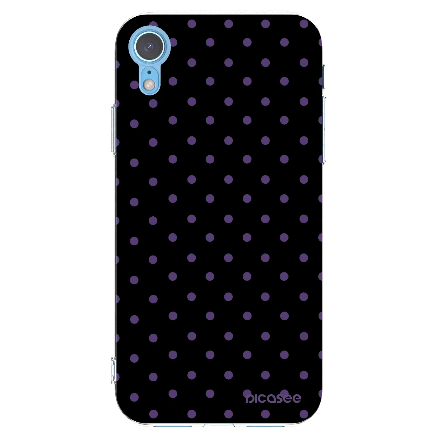 Picasee silikonska prozirna maskica za Apple iPhone XR - Flickers
