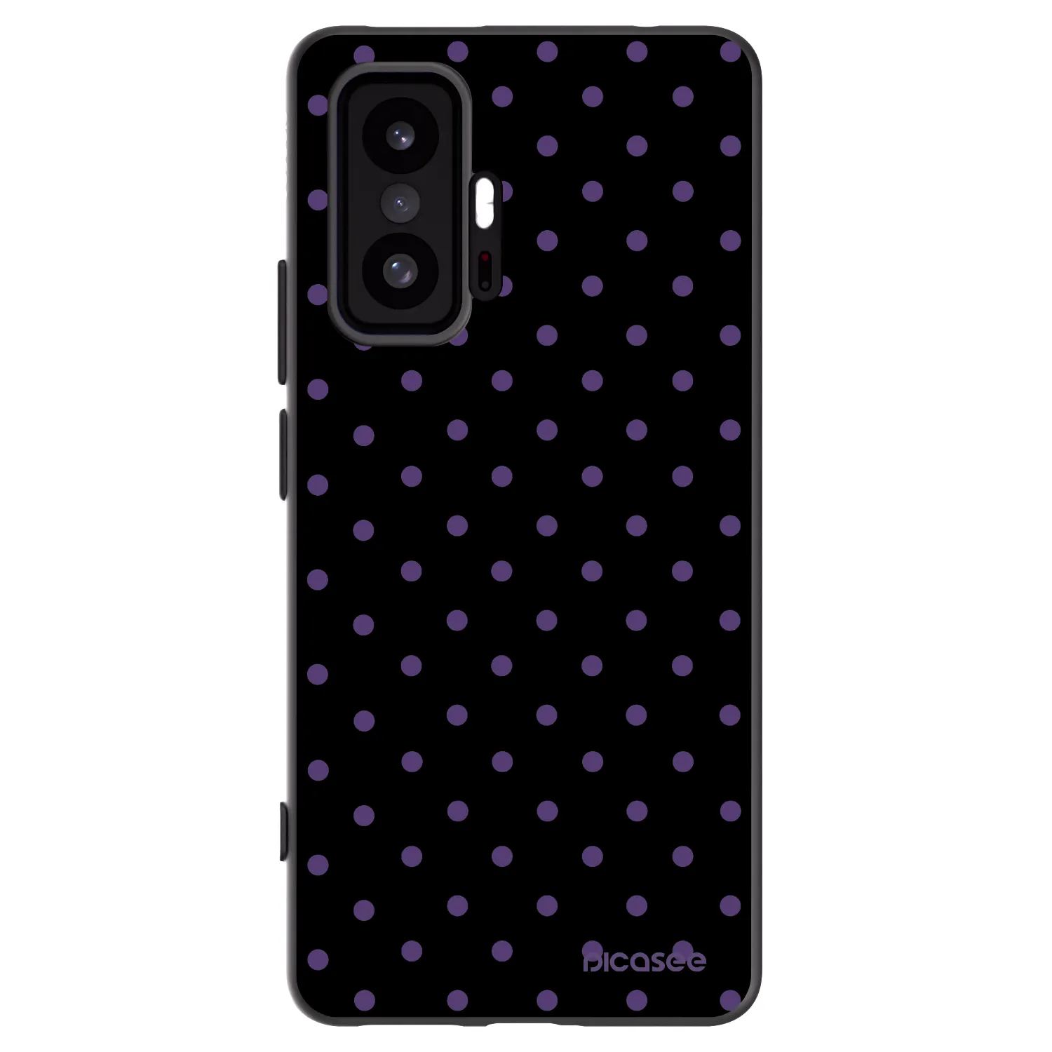 Picasee crna silikonska maskica za Xiaomi 11T - Flickers